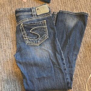 Silver Jeans Dark Blue Denim